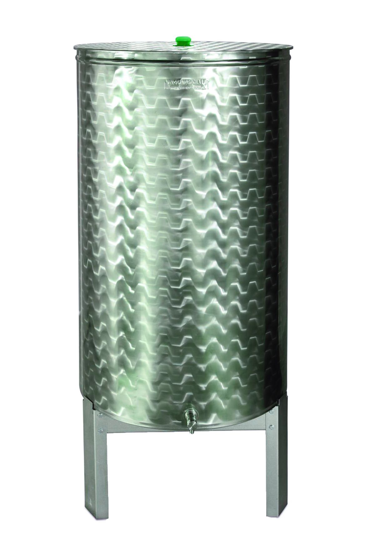 ΔΟΧΕΙΟ ΙΝΟΧ 500 L ΑΠΛΟ ΚΑΠ. Φ76